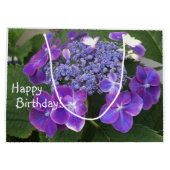 Happy Birthday Hydrangea Blossom Groot Cadeauzakje (Achterkant)