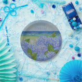 Happy Birthday Hydrangeas door het Zee Papieren Bordje (Feest)