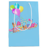 Happy Birthday Ice Cream-behandelingen Medium Cadeauzakje (Voorkant)