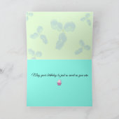 Happy Birthday - IgG - aangepaste bericht Kaart (Binnen)