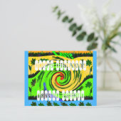 Happy Birthday Ik hou van Surf Hakuna Matata Brief Briefkaart (Staand voorkant)