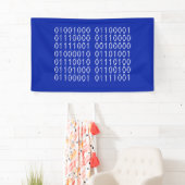 Happy Birthday in Binary Code Spandoek (Insitu)