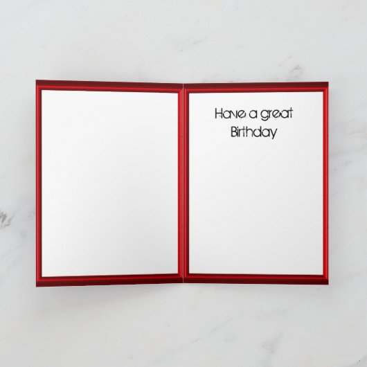 Happy Birthday - In de jacht- en viswinkel Kaart (Binnen)