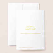 Happy Birthday in Griekse  (Κύπρος) Κύπρος (Κύπρος Folie Kaarten (Met envelop)