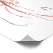 Happy Birthday in het Iers Gaelic Poster (Hoek)