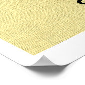 Happy Birthday in het Japans Poster (Hoek)