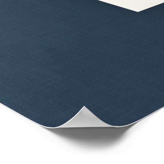 Happy Birthday in het Japans Poster (Hoek)