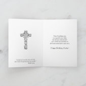 Happy Birthday in het Latijn voor de katholieke pr Kaart (Binnen)