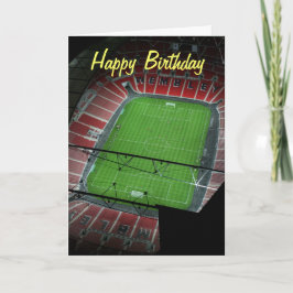 Happy Birthday in het Wembley Stadium Kaart