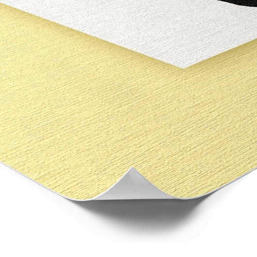 Happy Birthday in Japanse Kanji Poster (Hoek)