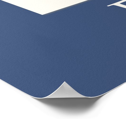 Happy Birthday in Japanse Kanji Poster (Hoek)