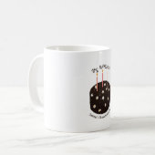 Happy Birthday in Korean Hangeul Koffiemok (Voorkant links)