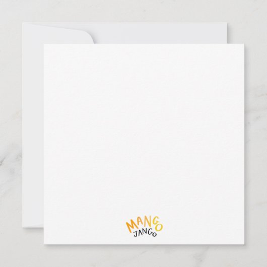 Happy Birthday in Rainbow Quirky Font Kaart (Achterkant)