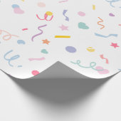 HAPPY BIRTHDAY-inpakpapier Cadeaupapier (Hoek)