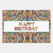 Happy Birthday Inpakpapier Vel (Voorkant)