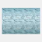 Happy Birthday Inpakpapier Vel (Voorkant 3)