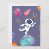 Happy Birthday Invitation Kaart (Achterkant)