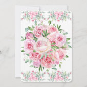 Happy Birthday Invitation Kaart (Achterkant)