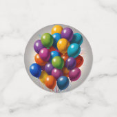 Happy Birthday Invite Confetti (Kleine voorkant)