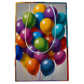 Happy Birthday Invite Medium Cadeauzakje (Voorkant)