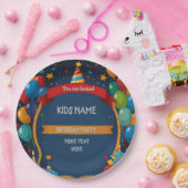 Happy Birthday Invite Papieren Bordje (Feest)