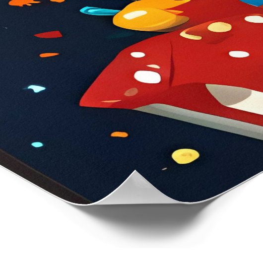 Happy Birthday Invite Poster (Hoek)