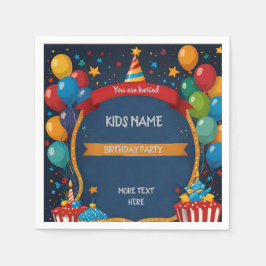 Happy Birthday Invite Servet