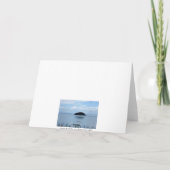 Happy Birthday-Isle in de mist Kaart (Achterkant)