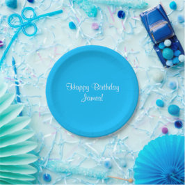 Happy Birthday (James) Name here Papieren Bordje
