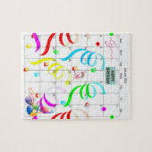 Happy Birthday January 2022 Calendar Puzzles Legpuzzel (Horizontaal)