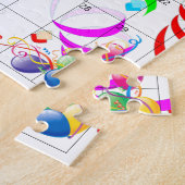 Happy Birthday January 2022 Calendar Puzzles Legpuzzel (Zijkant)