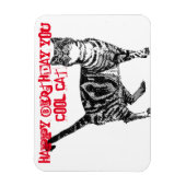 Happy Birthday je creditcard Magneet (Verticaal)