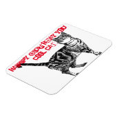 Happy Birthday je creditcard Magneet (Linkerzijde)