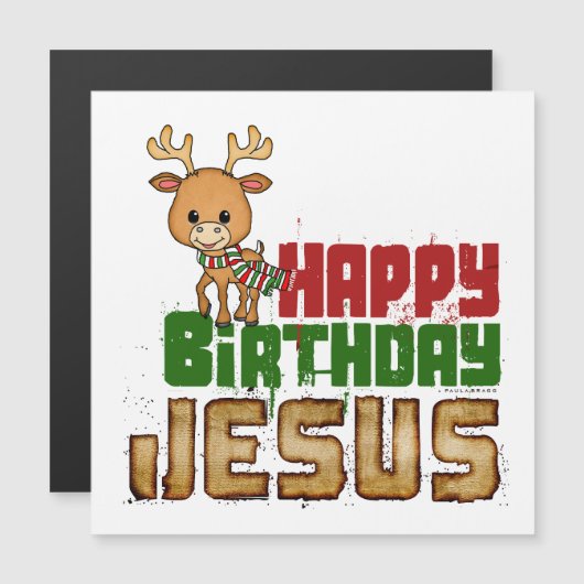 Happy Birthday Jesus (Voorkant / Achterkant)