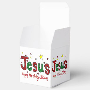 Happy Birthday Jesus Bedankdoosjes
