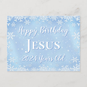 Happy Birthday Jesus Briefkaart