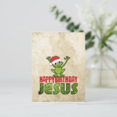 Happy Birthday Jesus Briefkaart (Staand voorkant)