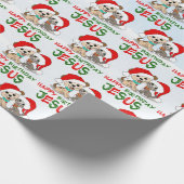 Happy Birthday Jesus Cadeaupapier (Hoek)