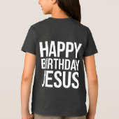 Happy Birthday Jesus Celebration Apparel for All Tri-Blend Shirt (Achterkant)