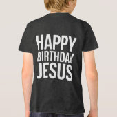 Happy Birthday Jesus Celebration Apparel for All Tri-Blend Shirt (Achterkant)