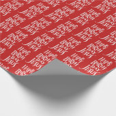 Happy Birthday Jesus Christmas Christelijk Christ Cadeaupapier (Hoek)