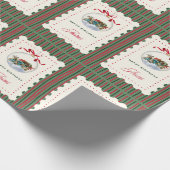 "Happy Birthday Jesus' - Faith Based Christmas Cadeaupapier (Hoek)