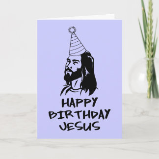 Happy Birthday Jesus Feestdagen Kaart