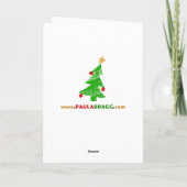 Happy Birthday Jesus Feestdagen Kaart (Achterkant)