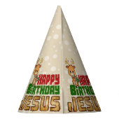 Happy Birthday Jesus Feesthoedjes (Achterkant)