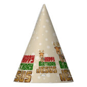 Happy Birthday Jesus Feesthoedjes (Links)