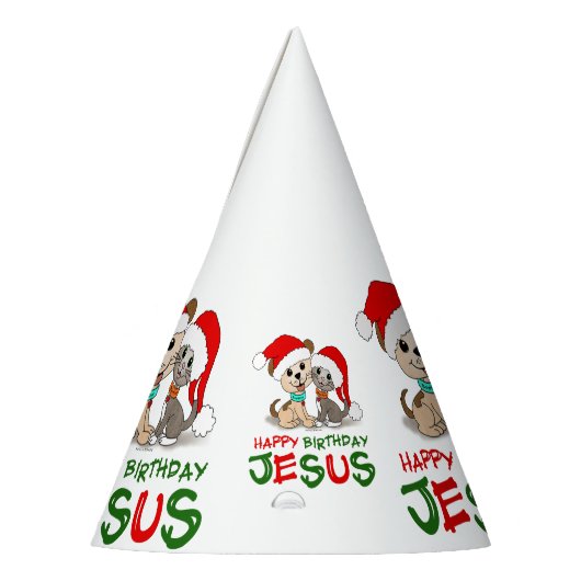 Happy Birthday Jesus Feesthoedjes (Links)