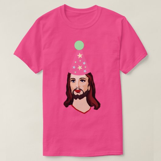 Happy Birthday Jesus Funny Kerstmis T-shirt (Design voorkant)