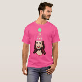 Happy Birthday Jesus Funny Shirt met Kerstmis (Voorkant volledig)