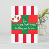 HAPPY BIRTHDAY JESUS KAART (Staand voorkant)